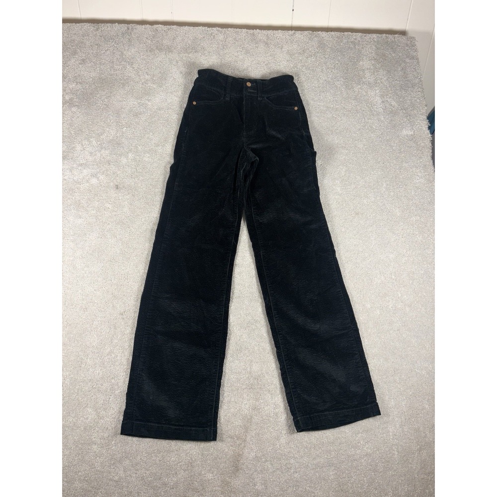 Judy Blue Wide Leg Corduroy Pants Women's 1/25 Emerald Green‎ High Waist Stretch